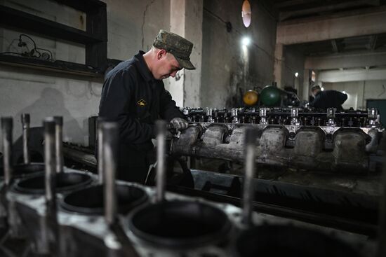 Russia Ukraine Military Operation Repair Unit