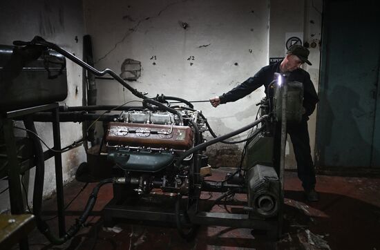 Russia Ukraine Military Operation Repair Unit