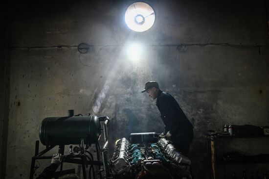 Russia Ukraine Military Operation Repair Unit