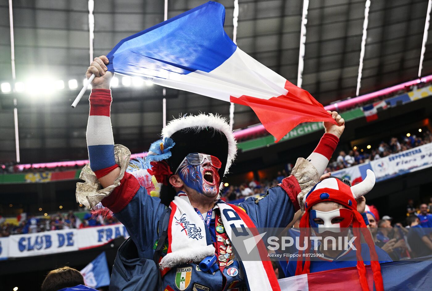 Russia Soccer Euro 2024 Spain - France