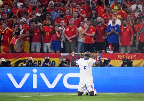 Russia Soccer Euro 2024 Spain - France