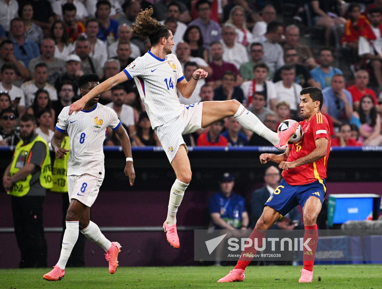 Russia Soccer Euro 2024 Spain - France