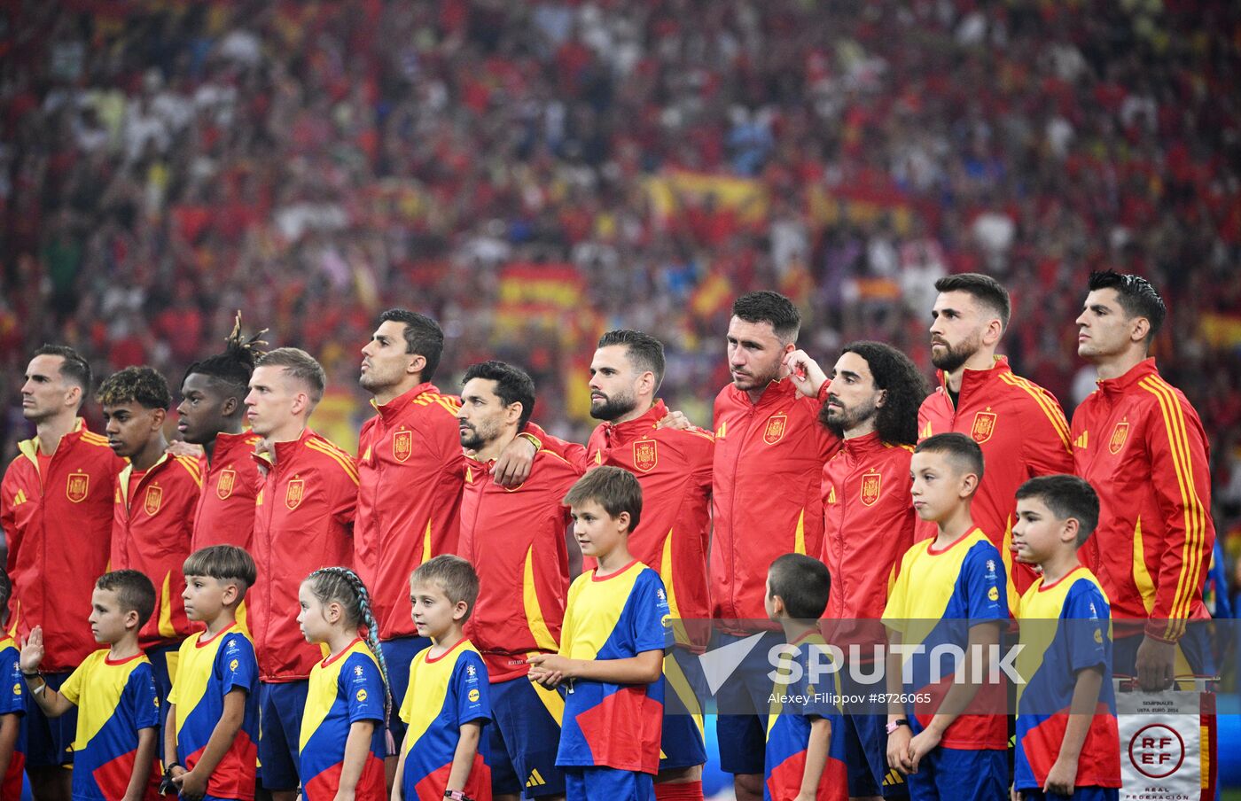 Russia Soccer Euro 2024 Spain - France