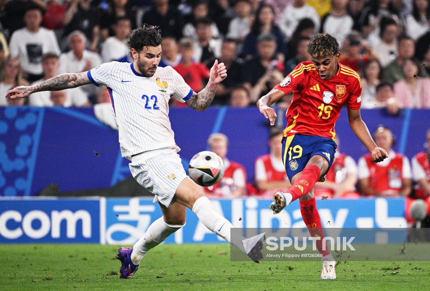 Russia Soccer Euro 2024 Spain - France