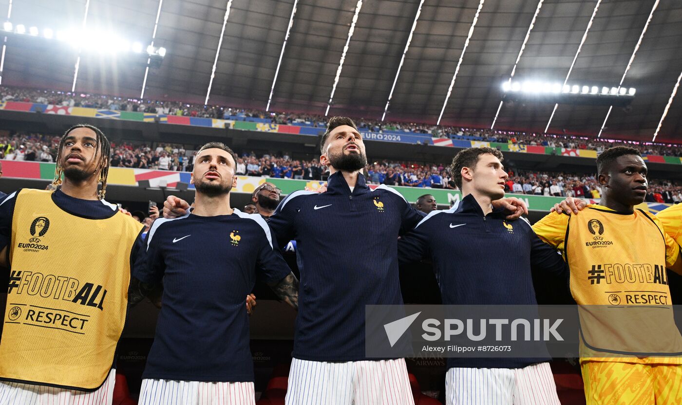 Russia Soccer Euro 2024 Spain - France