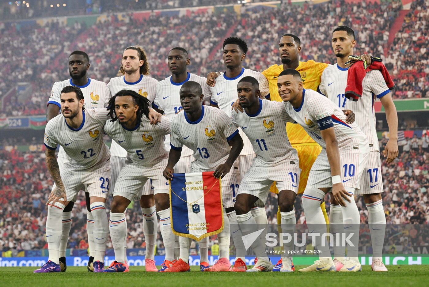 Russia Soccer Euro 2024 Spain - France