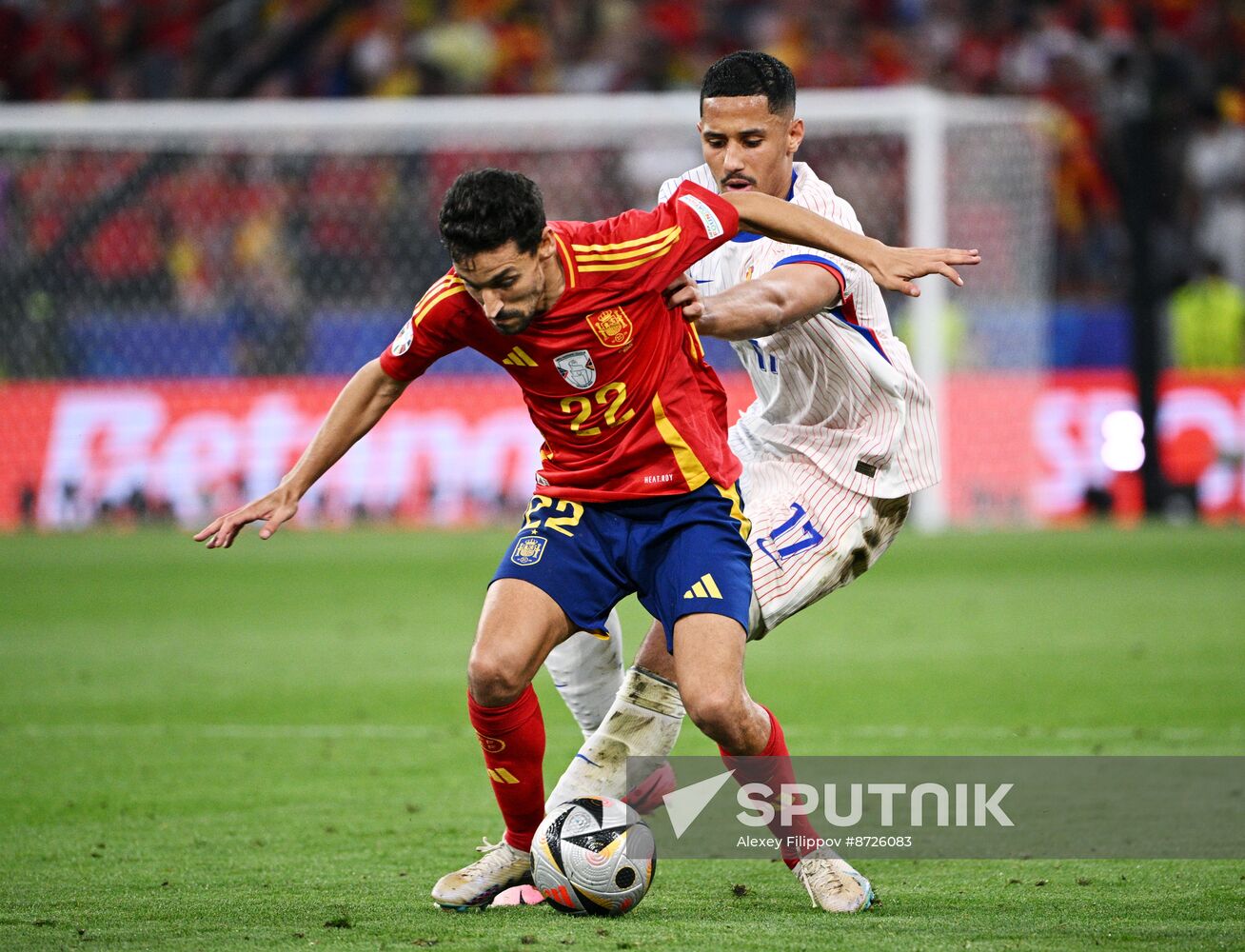 Russia Soccer Euro 2024 Spain - France