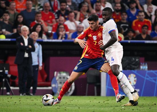 Russia Soccer Euro 2024 Spain - France