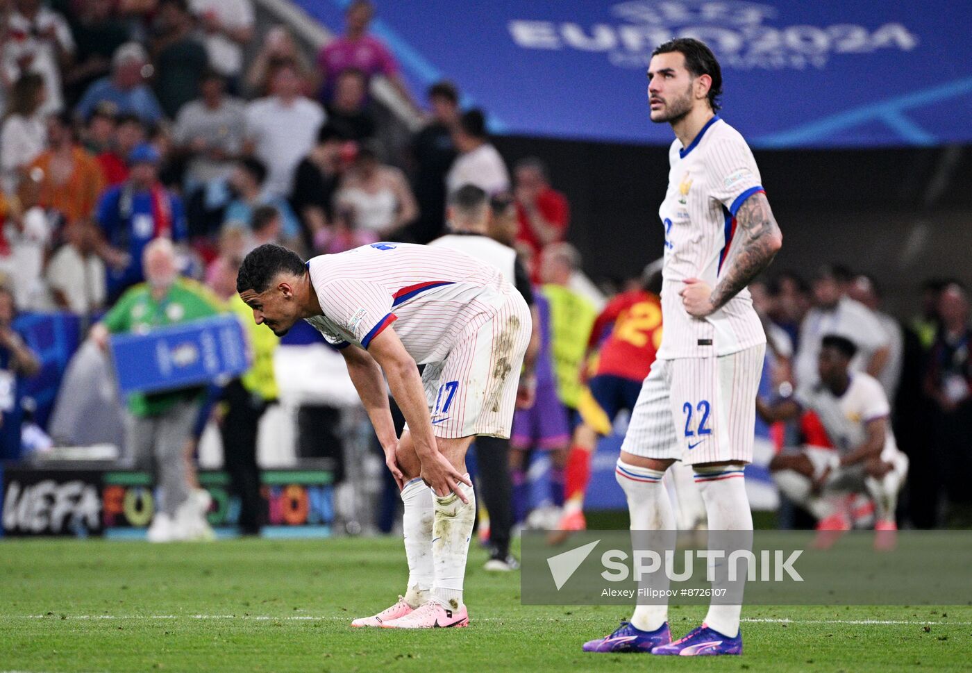 Russia Soccer Euro 2024 Spain - France