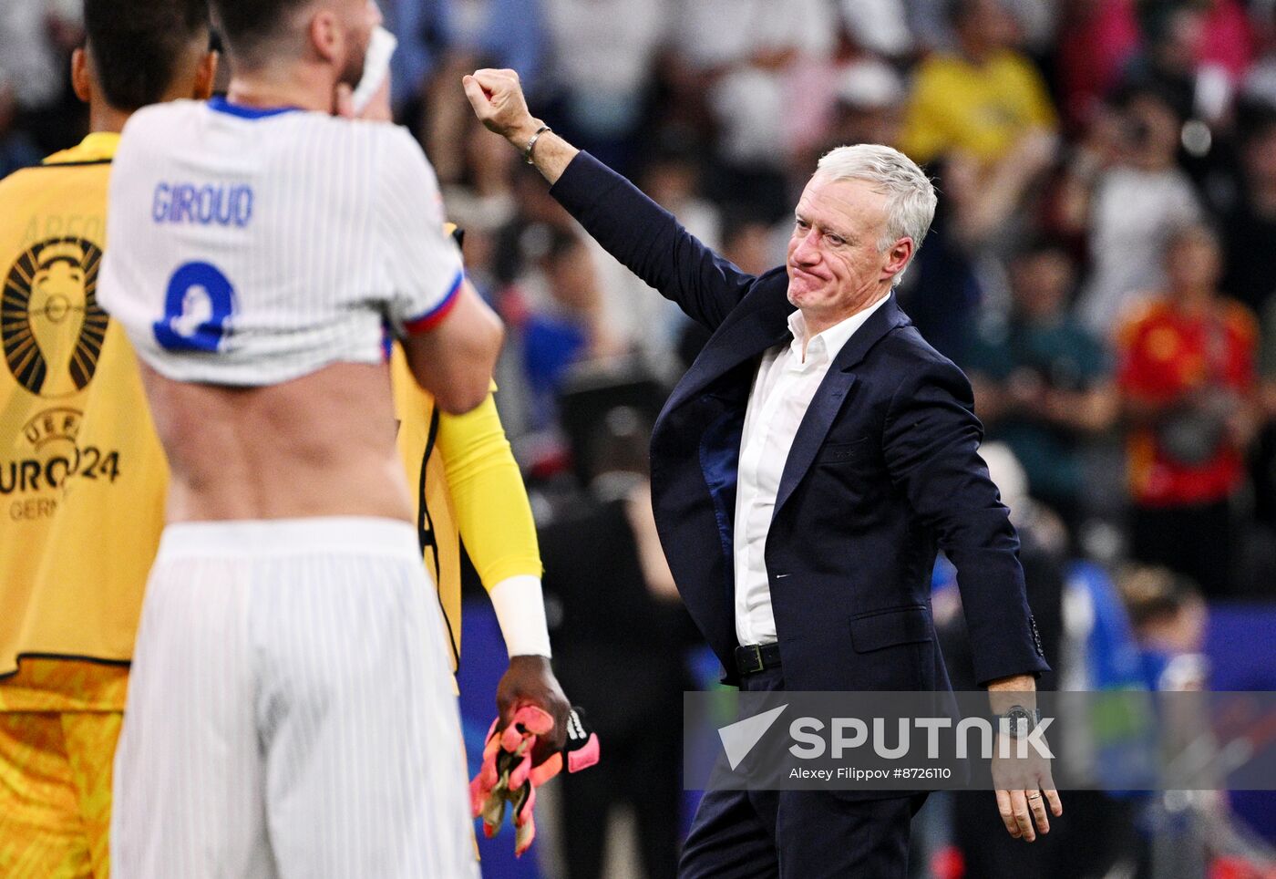 Russia Soccer Euro 2024 Spain - France