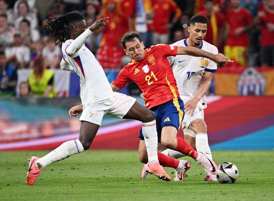 Russia Soccer Euro 2024 Spain - France