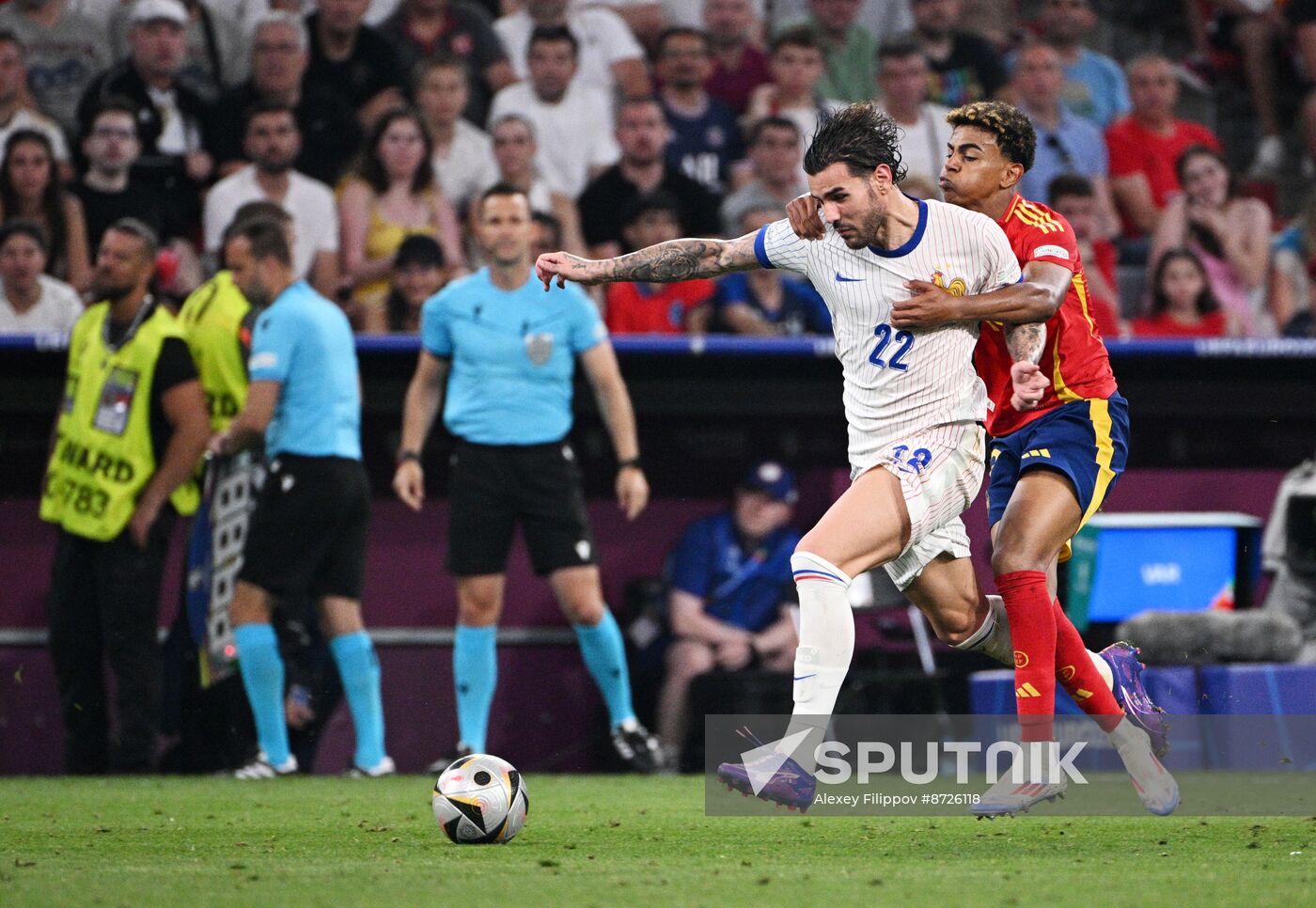 Russia Soccer Euro 2024 Spain - France