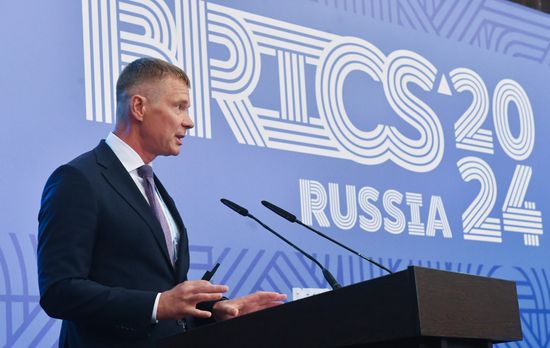 The Meeting of the Heads of BRICS Emergency Agencies in Kazan. Alexander Bondar, Director of the Department of Educational, Scientific and Technical Activity of the Russian Emergencies Ministry. Location: Russia, Republic of Tatarstan, Kazan. Author: Mikhail Voskresenskiy/Sputnik. Meeting of the Heads of BRICS Emergency Agencies