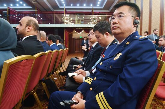 Meeting of the Heads of BRICS Emergency Agencies in Kazan. Location: Russia, Republic of Tatarstan, Kazan. Author: Maksim Bogodvid/Sputnik. Meeting of the Heads of BRICS Emergency Agencies