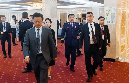 The Meeting of the Heads of BRICS Emergency Agencies in Kazan. Location: Russia, Republic of Tatarstan, Kazan. Author: Mikhail Voskresenskiy. Meeting of the Heads of BRICS Emergency Agencies