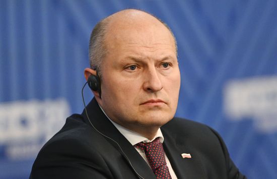 Russian Emergency Situations Minister Alexander Kurenkov attends a meeting of the Heads of BRICS Emergency Agencies in Kazan, Republic of Tatarstan, Russia. Location: Russia, Republic of Tatarstan, Kazan. Author: Mikhail Voskresenskiy. Meeting of the Heads of BRICS Emergency Agencies