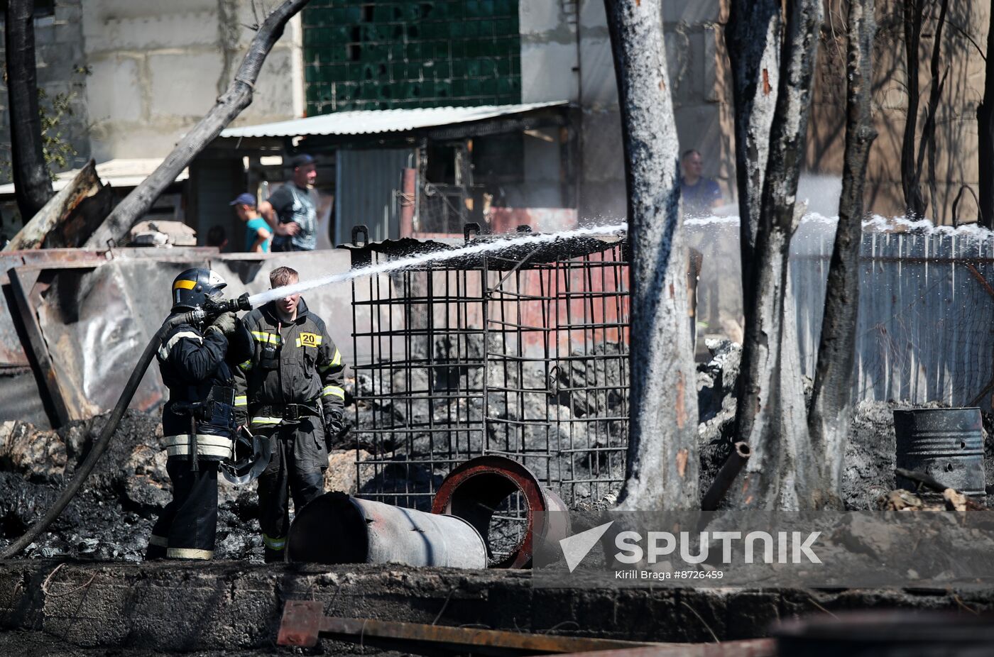 Russia Storage Fire