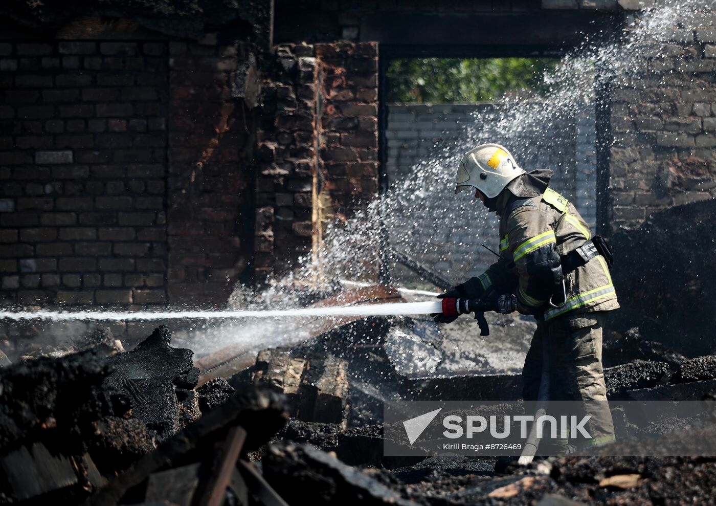 Russia Storage Fire