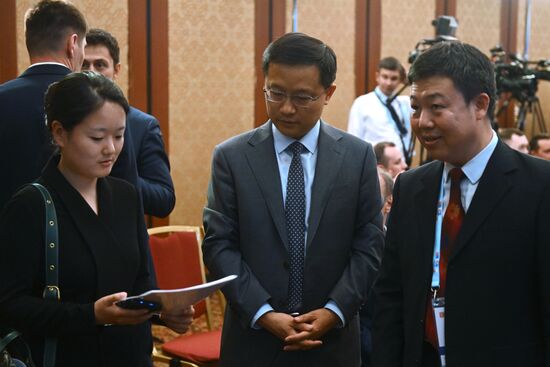 The Meeting of the Heads of BRICS Emergency Agencies in Kazan. Location: Russia, Republic of Tatarstan, Kazan. Author: Mikhail Voskresenskiy. Meeting of the Heads of BRICS Emergency Agencies