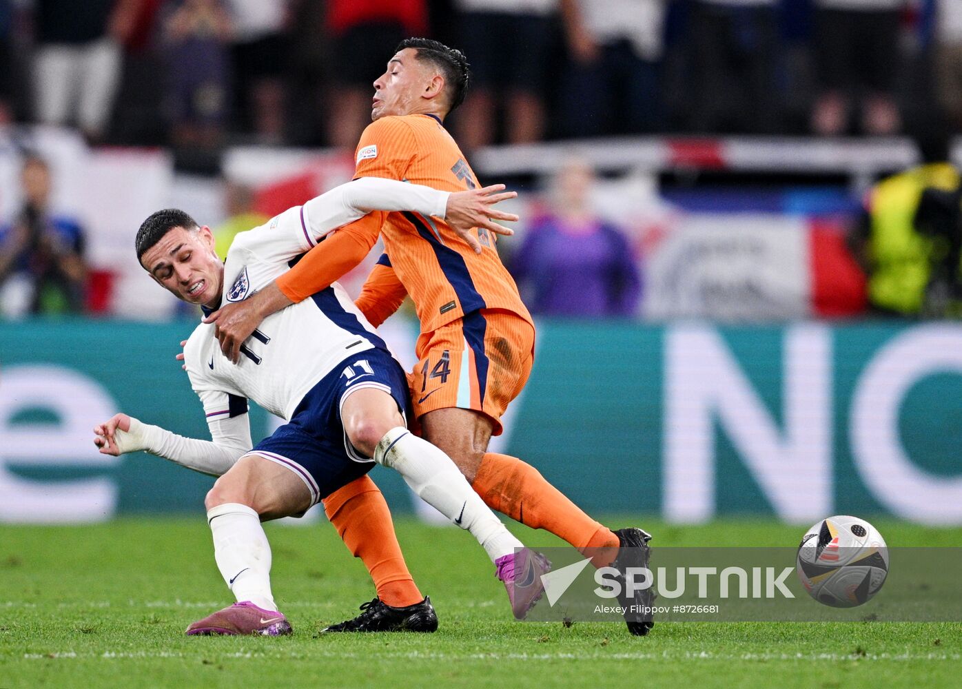 Germany Soccer Euro 2024 Netherlands - England