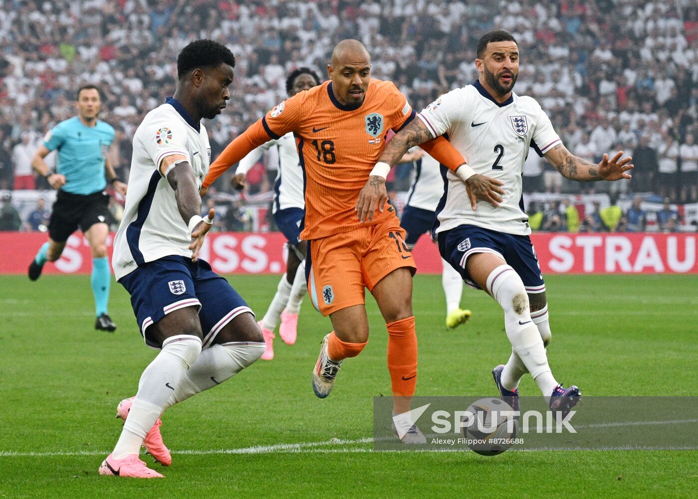 Germany Soccer Euro 2024 Netherlands - England