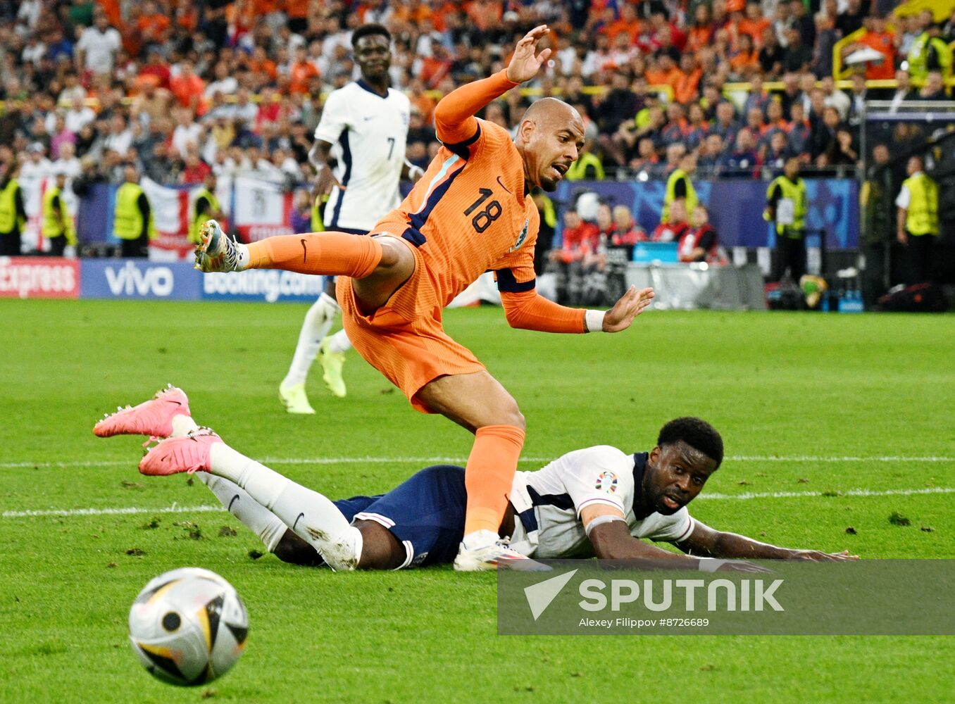 Germany Soccer Euro 2024 Netherlands - England