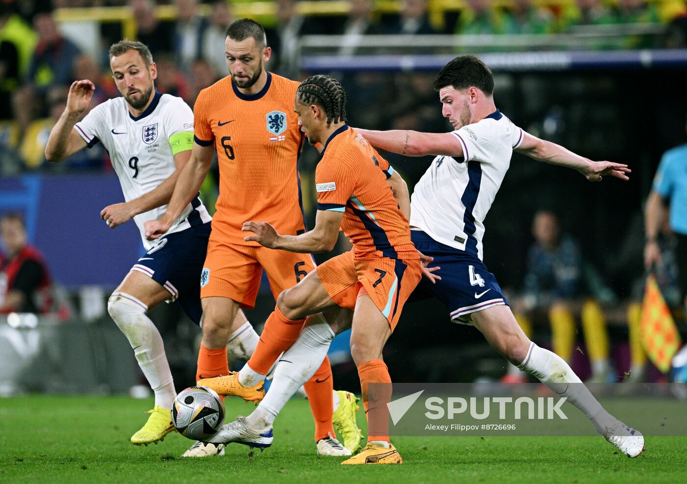 Germany Soccer Euro 2024 Netherlands - England