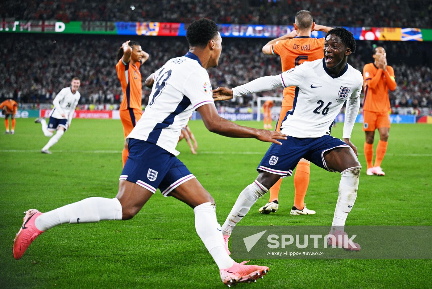 Germany Soccer Euro 2024 Netherlands - England