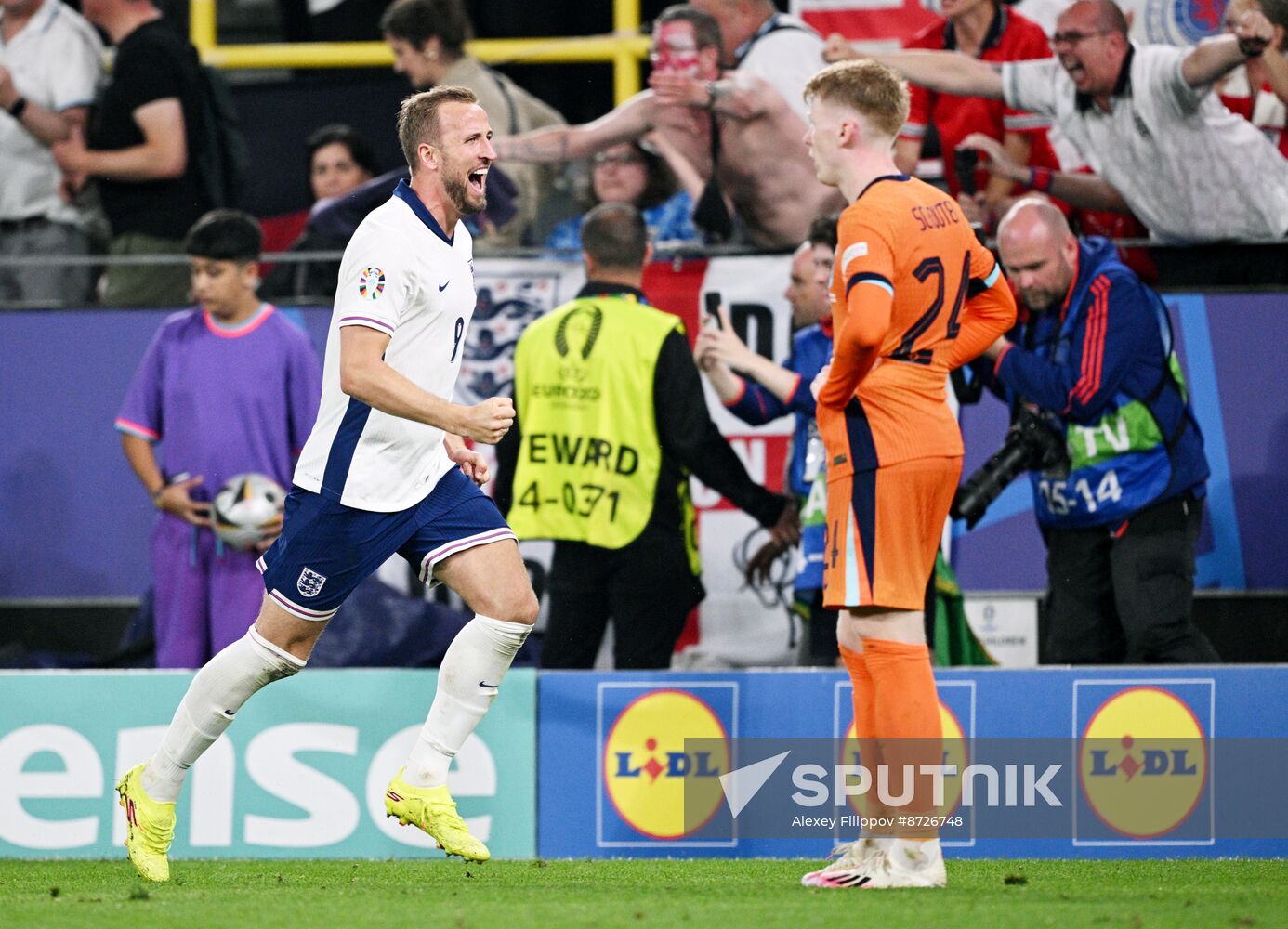 Germany Soccer Euro 2024 Netherlands - England