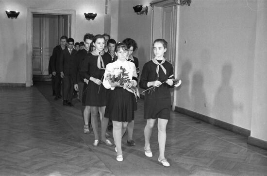 Obsequies in Moscow on the death of Ho Chi Minh