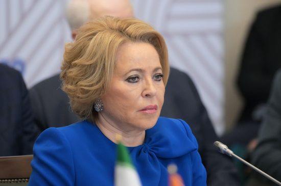 The BRICS Parliamentary Forum. Meeting, Parliamentary Changes in BRICS: Prospects of Strengthening Interparliamentary Cooperation. Russian Federation Council Speaker Valentina Matviyenko. Location: Russia, St. Petersburg. Author: Alexei Danichev. 10th BRICS Parliamentary Forum
