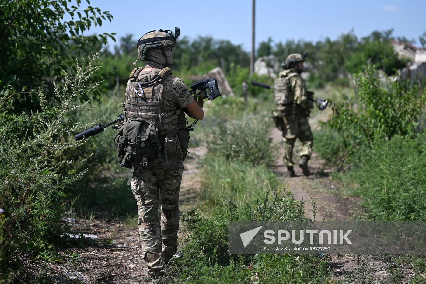 Russia Ukraine Military Operation Snipers