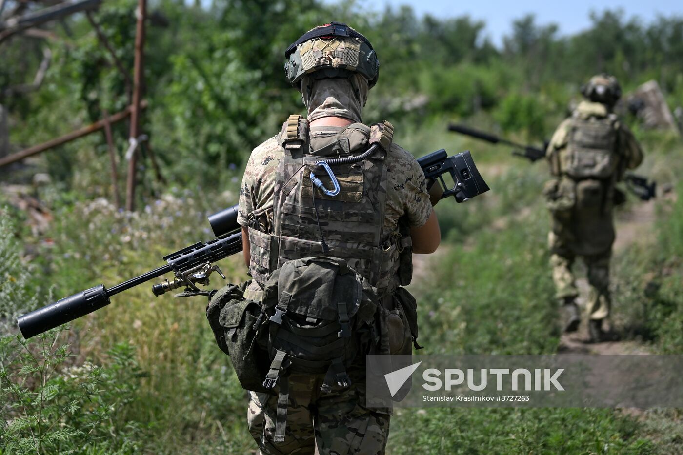 Russia Ukraine Military Operation Snipers