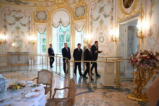 Vladimir Putin's working trip to St. Petersburg