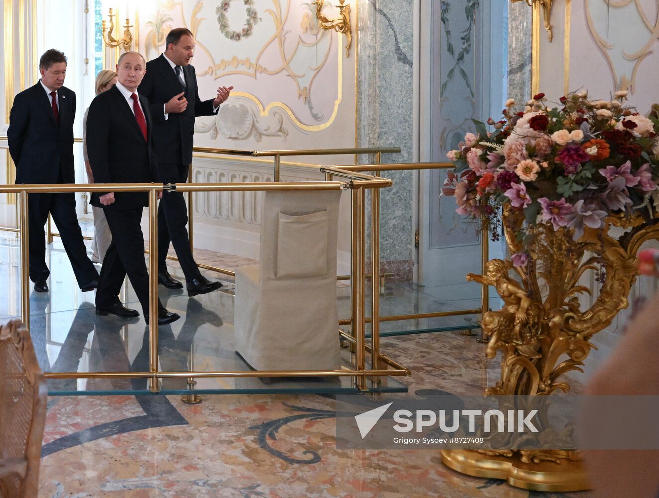 Vladimir Putin's working trip to St. Petersburg