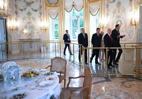 Vladimir Putin's working trip to St. Petersburg