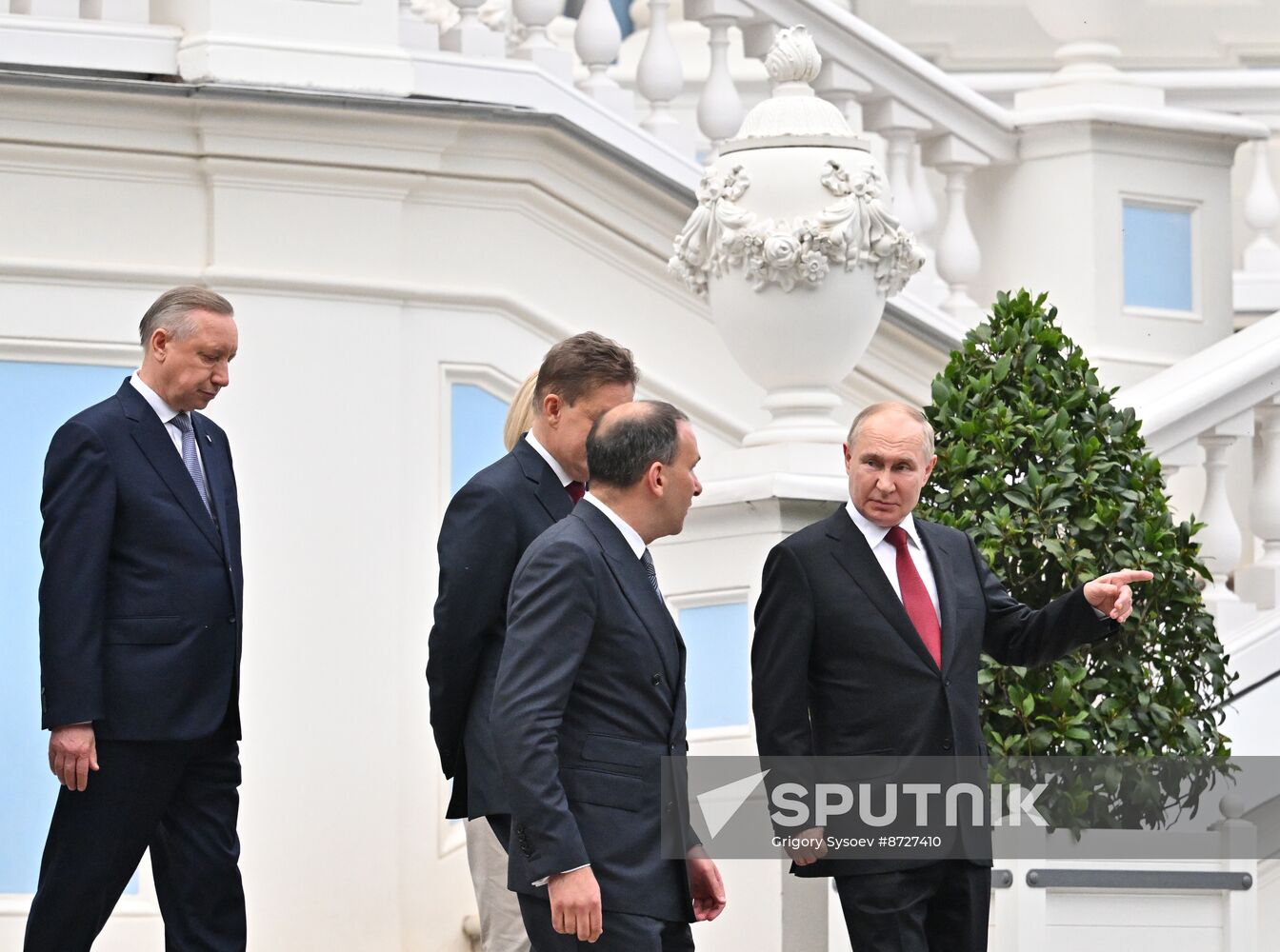 Vladimir Putin's working trip to St. Petersburg