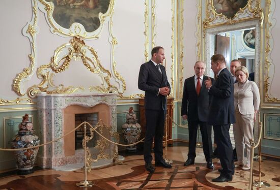 Vladimir Putin's working trip to St. Petersburg