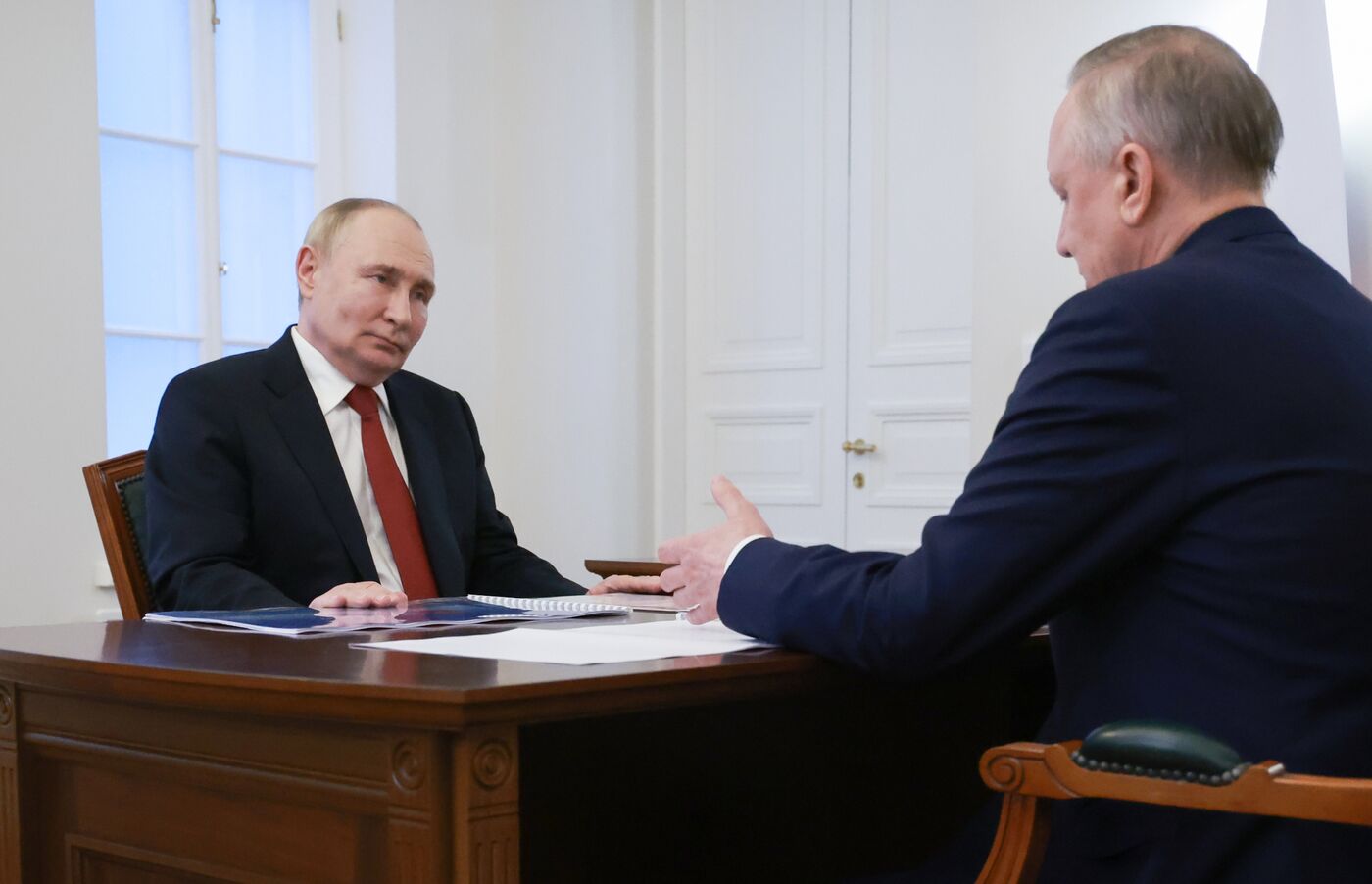 Vladimir Putin's working trip to St. Petersburg