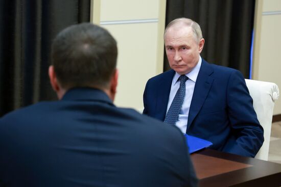 President Vladimir Putin's meeting with Zaporozhye Region Governor Yevgeny Balitsky