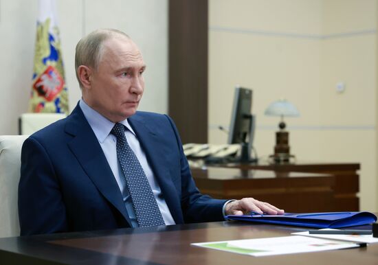 President Vladimir Putin's meeting with Zaporozhye Region Governor Yevgeny Balitsky