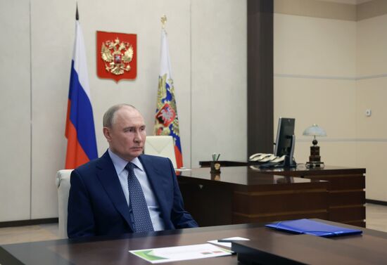 President Vladimir Putin's meeting with Zaporozhye Region Governor Yevgeny Balitsky