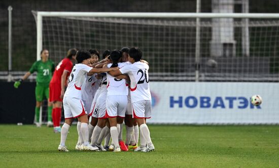 Russia Soccer Women Friendly Russia - North Korea