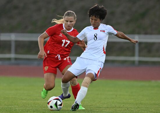 Russia Soccer Women Friendly Russia - North Korea