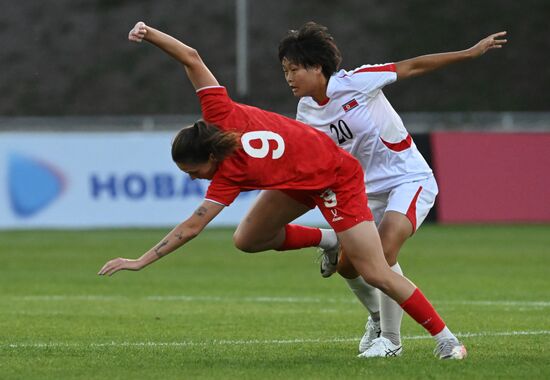 Russia Soccer Women Friendly Russia - North Korea