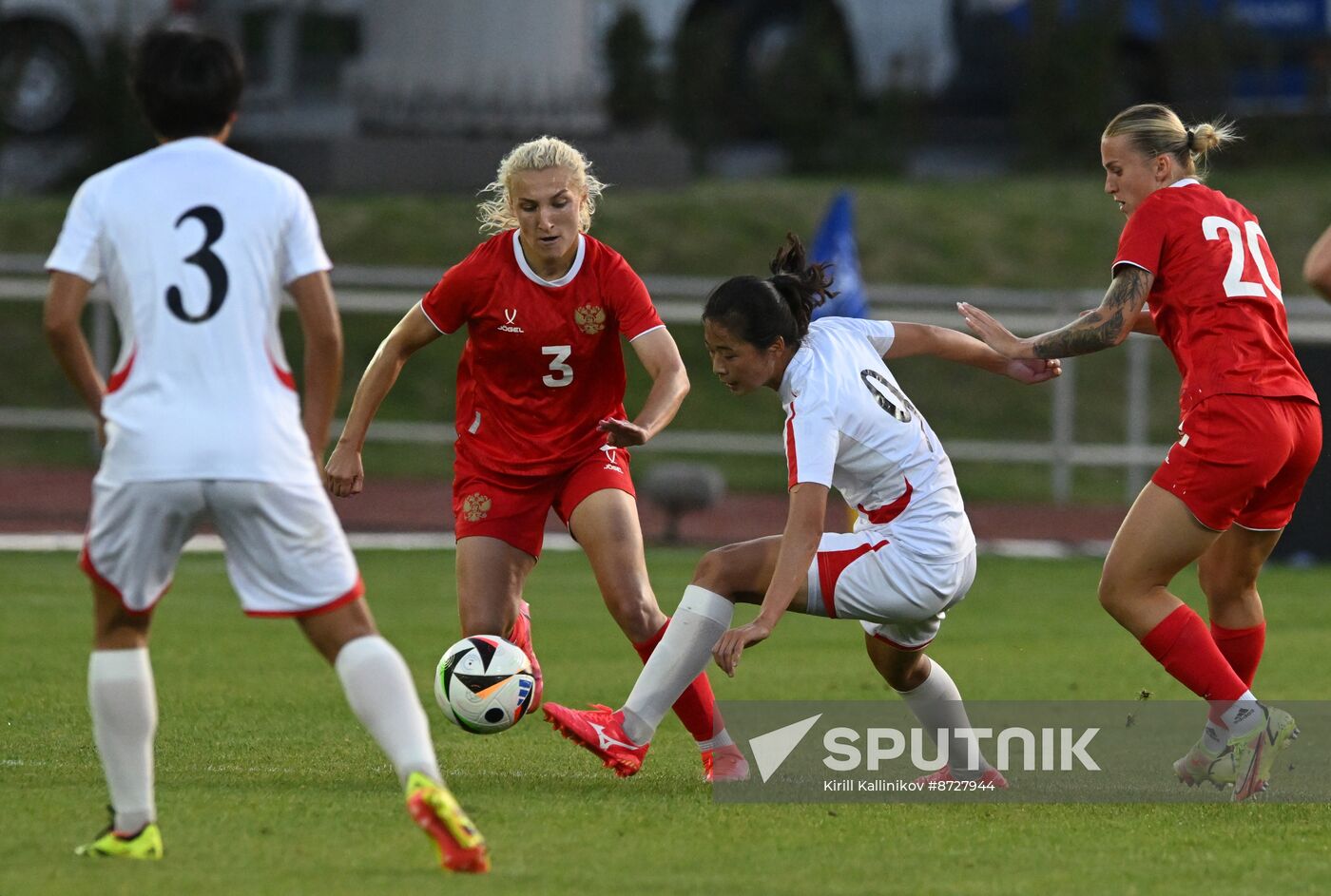 Russia Soccer Women Friendly Russia - North Korea