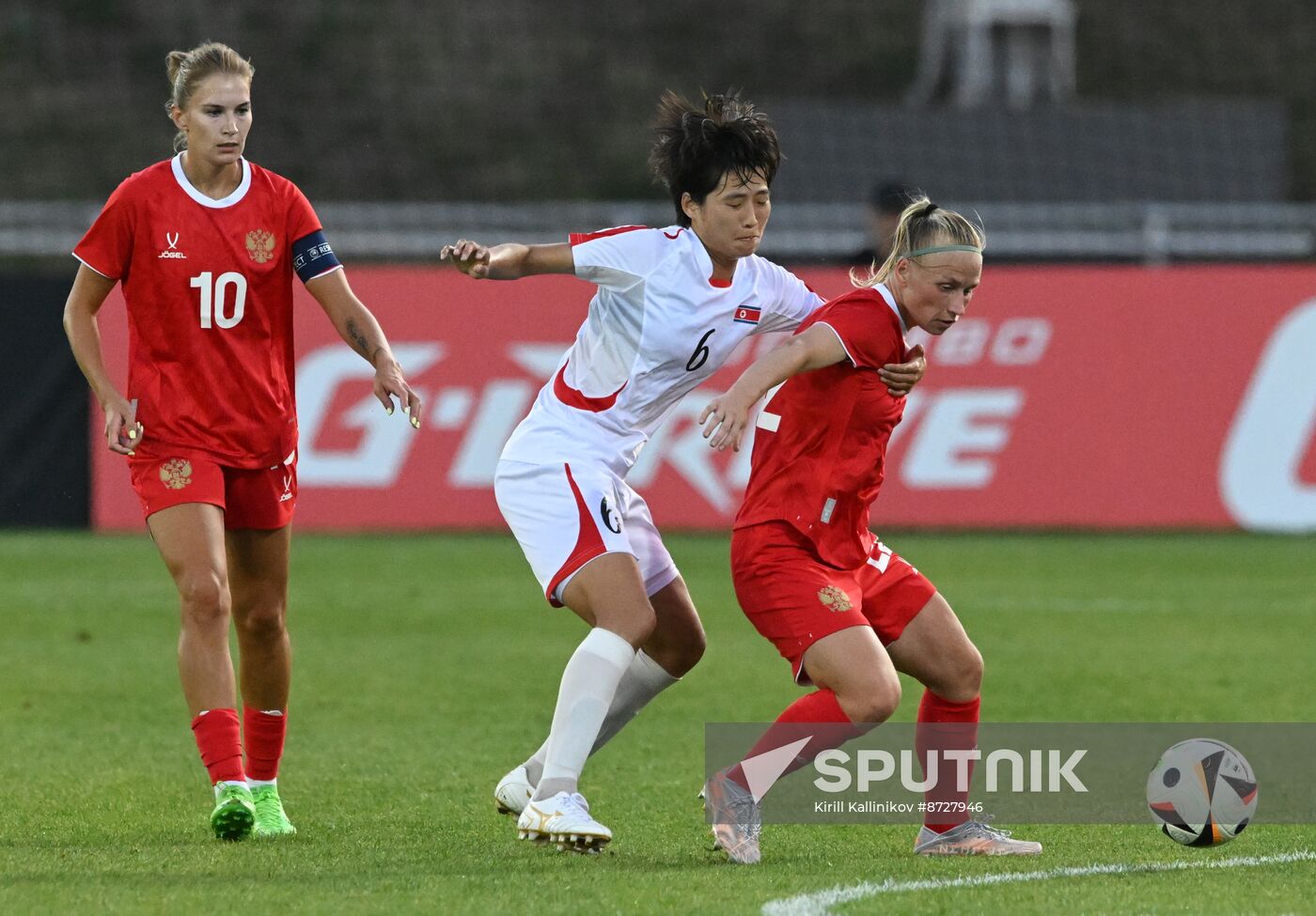 Russia Soccer Women Friendly Russia - North Korea