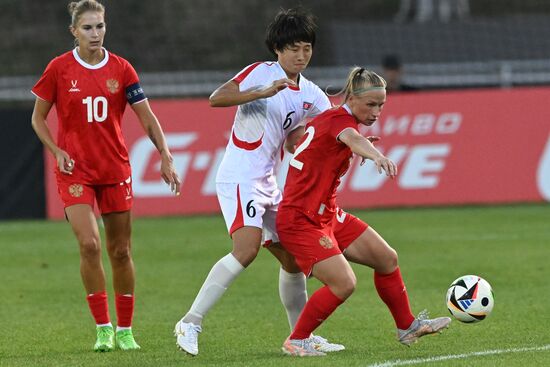 Russia Soccer Women Friendly Russia - North Korea