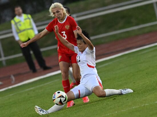 Russia Soccer Women Friendly Russia - North Korea