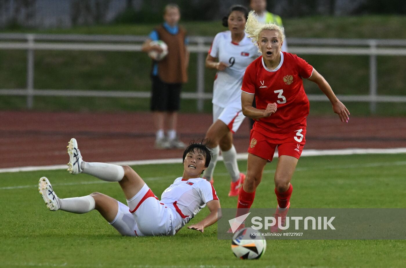 Russia Soccer Women Friendly Russia - North Korea